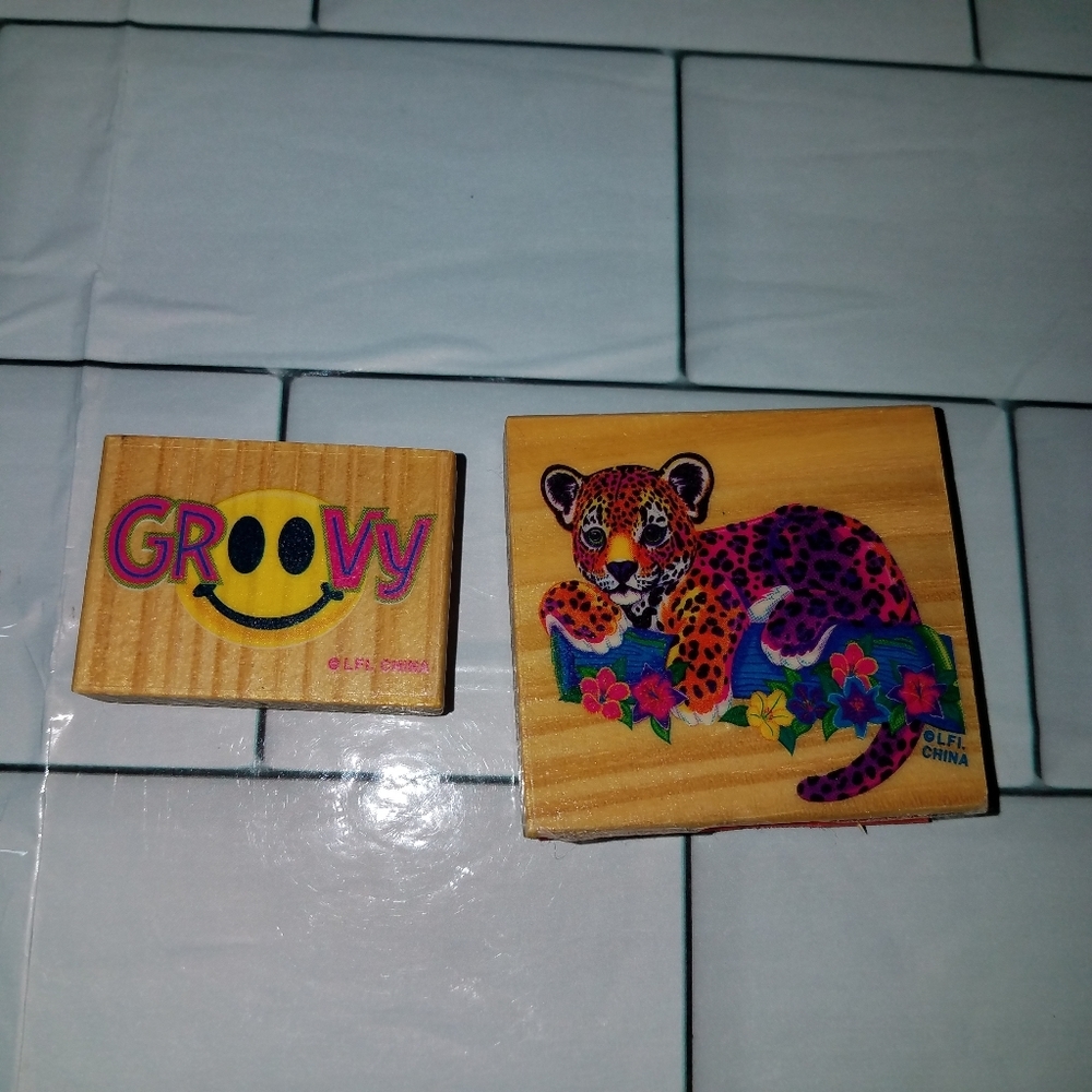 Lisa Frank Accessorized Binder Stamps Stickers - Picture 8 of 12